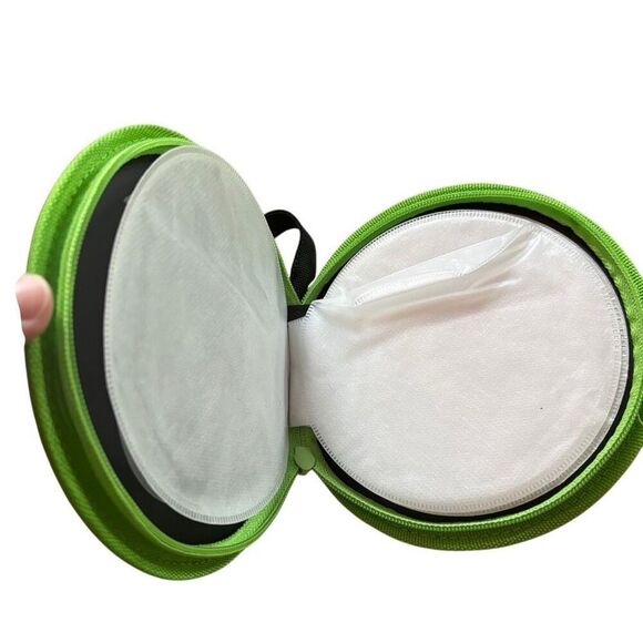 Green Tennis Ball CD Case Holds 12 - Picture 2 of 4